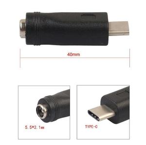 Đầu Nối Bộ Sạc Nguồn <span class=keywords><strong>Micro</strong></span> <span class=keywords><strong>USB</strong></span> C 3.1 Sang DC 5.5*2.1Mm - Product Image 4