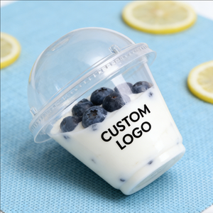 Vasos de Plástico PP de Pared Simple de 200 ml, 90 mm de Diámetro, para Postres, Crema de Chocolate, Yogur, Venta al por Mayor con Impresión UV - Product Image 6