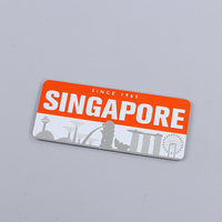 Aimants de réfrigérateur personnalisés avec symboles nationaux pour les agences de voyages internationales, les boutiques de souvenirs et les présentoirs de cartes du monde