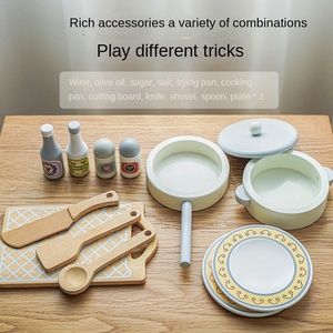 Set da <span class=keywords><strong>Cucina</strong></span> Giocattolo <span class=keywords><strong>in</strong></span> <span class=keywords><strong>Legno</strong></span> Ecologico Non Tossico <span class=keywords><strong>per</strong></span> <span class=keywords><strong>Bambini</strong></span> Unisex, Tema <span class=keywords><strong>Cucina</strong></span> Giapponese - Product Image 5