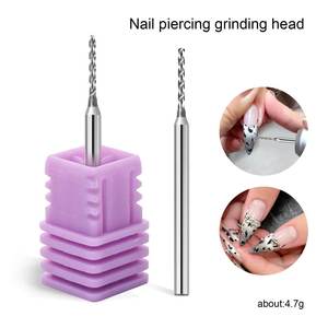 Broca para uñas más nueva, herramientas de perforación de agujeros de uñas de carburo de tungsteno, arte de uñas <span class=keywords><strong>Saon</strong></span> - Product Image 6