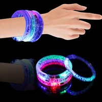Bâton lumineux personnalisé avec logo, style tendance, en plastique durable, imprimé, avec LED clignotante pour les célébrations de carnaval