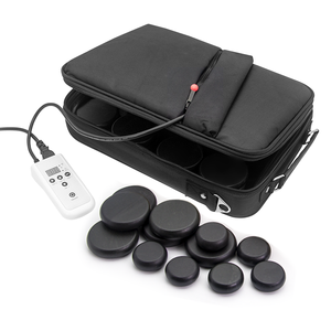 Calentador <span class=keywords><strong>de</strong></span> Piedras Calientes para Masaje, Bolsa Eléctrica para Calentar Piedras <span class=keywords><strong>de</strong></span> Lava Basáltica - Product Image 1