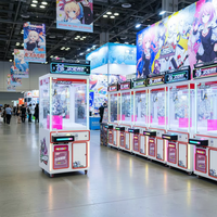 Machine à griffes d'anime professionnelle à commande unique avec lecteur de cartes pour les salles de jeux d'enfants et les boutiques