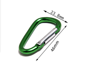 Trung Quốc Bán Buôn Biểu Tượng Tùy Chỉnh Carabiner Leo Keychain <span class=keywords><strong>Snap</strong></span> Hook An Toàn Heavy Duty Kim Loại Mùa Xuân Clip Móc Nhôm Carabiner - Product Image 2