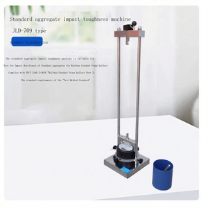 JLD-709 Padrão Agregado Impacto <span class=keywords><strong>Toughness</strong></span> Tester Equipamento De Teste De Lastro Ferroviário - Product Image 6