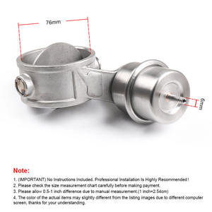 Vanne de commande pneumatique pour tuyau d'échappement automobile D51/63/76, actionneur à vide, vanne de transmission normalement ouverte - Product Image 5