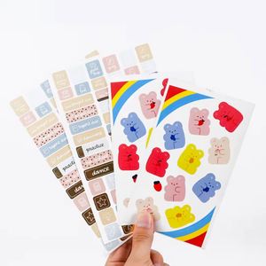 Impresión de pegatinas individuales de vinilo, etiqueta impermeable, hoja de pegatinas de corte de beso, hojas adhesivas personalizadas - Product Image 5