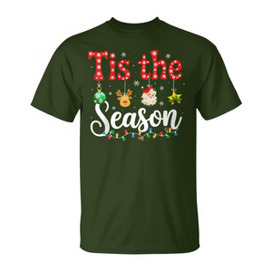 Tis The Season Christmas T-Shirt Chemise de Noël pour hommes - Product Image 2