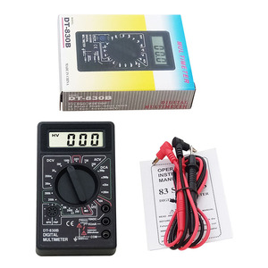 DT830B มินิมิเตอร์อเนกประสงค์แบบพกพาสำหรับช่างไฟฟ้า พร้อมจอแสดงผลดิจิตอล สำหรับตรวจสอบและบำรุงรักษา - Product Image 4