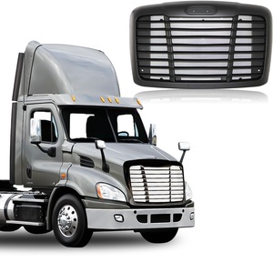 <span class=keywords><strong>Grille</strong></span> noire Freightliner Cascadia BS-FR-101BK 2008+ avec moustiquaire - Product Image 3
