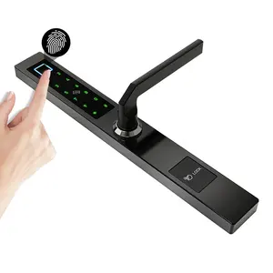 טביעת אצבע מגנטי דיגיטלי Keyless BLE טלפונים ניידים APP מרחוק נעילה חכם מנעול דלת עץ זכוכית דלת - Product Image 1