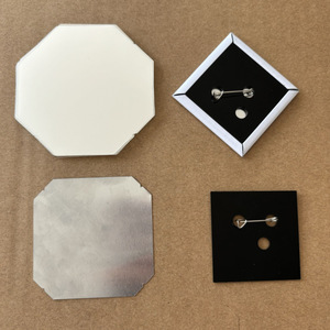 Machine de pressage pour aimants de réfrigérateur carrés robustes de 2,5 x 2,5 pouces pour la personnalisation de photos magnétiques - Product Image 4