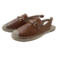 Espadrilles en chanvre à semelles en corde de mouton, chaussures plates décontractées pour femmes, mocassins en cuir pour femmes, nouvel arrivage 2022