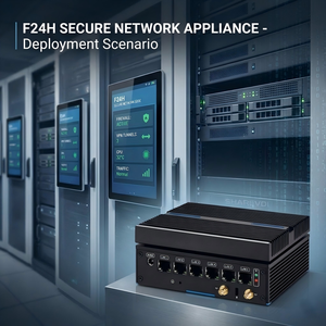 Nuevo dispositivo de firewall |   Mini <span class=keywords><strong>PC</strong></span> sin Ventilador N100 (4C/4T) 6x2.5G DDR5 32GB 128GB SSD |   Router de Seguridad de Red Industrial Opnsense - Product Image 5