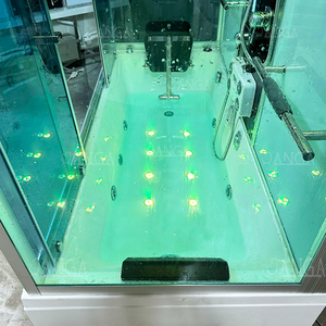 Salle de bain combinée avec <span class=keywords><strong>hammam</strong></span>, sauna, douche à vapeur, baignoire à remous <span class=keywords><strong>jacuzzi</strong></span>, cabine de massage - Product Image 3