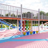 Balançoire chaises de jeu de parc centre lune led balançoires sûr jouer disque balançoire aire de jeux