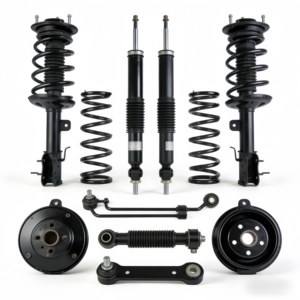 Amortiguador Nuevo Estándar YUCHI OE para Modelos MG EV (MG ZS EV, HS EV, MG5 EV), Pieza de Suspensión Automotriz de Aleación de Hierro/Aluminio - Product Image 4