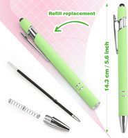 Stylet tactile multifonctionnel avec lampe torche LED, ensemble cadeau promotionnel personnalisable pour entreprises, design durable et élégant, boîte en plastique