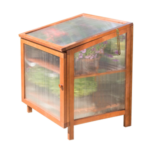 <span class=keywords><strong>Serre</strong></span> de jardin moderne en bois dur et plastique, écologique, certifiée FSC, imperméable, facile à assembler, pour l'intérieur et l'extérieur - Product Image 6