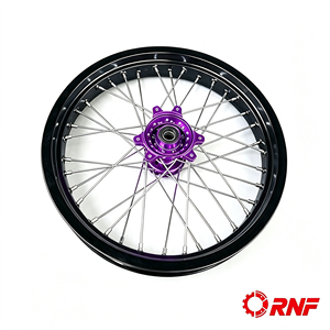 Nouvelles pneus lisses modifiés pour moto électrique tout-terrain 2.50X17 3.50X17, ensemble de moyeu de roue complet avec enveloppes de pneus pour Sur-Ron Ultra Bee - Product Image 2