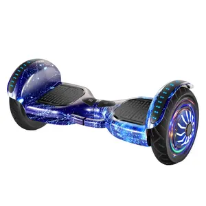 Hoverboard eléctrico de equilibrio inteligente para niños, hoverboard con luz LED de 6,5 pulgadas, Bluetooth, música, dos ruedas, auto equilibrio