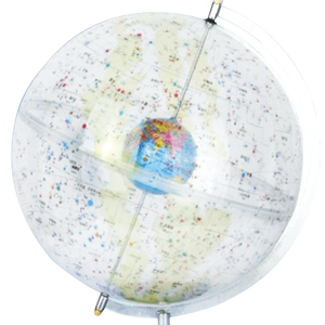 Instrumento de operación de globo celestial ransparente, instrumento de enseñanza de Geografía de escuela secundaria, popularización de ciencia astronómica - Product Image 1