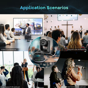 Caméra PTZ TONGVEO de haute qualité 4K avec <span class=keywords><strong>zoom</strong></span> optique 20x, USB, HDMI, pour réunions <span class=keywords><strong>en</strong></span> <span class=keywords><strong>ligne</strong></span>, diffusion <span class=keywords><strong>en</strong></span> direct et conférences - Product Image 6