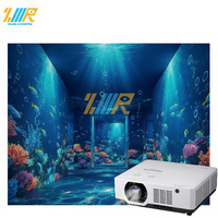 Fournisseur unique de salles de projection immersives en dôme intérieur, murs de projection interactifs à 360°