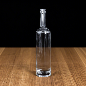 زجاجة نبيذ مخصصة عالية الوضوح سعة 750 مل: تبرز لون النبيذ للتقديم الأنيق - Product Image 1