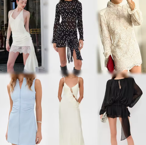 Vêtements à prix bas, vente chaude, robe décontractée pour femmes, vente en gros d'usine, livraison aléatoire, stock de vêtements - Product Image 4