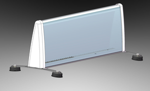 Luz Electrónica para Taxi <span class=keywords><strong>Ipartner</strong></span>, Material de Alta Calidad, Caja de Luz Publicitaria Magnética para Techo con LED, Impermeable, 12V - Product Image 2