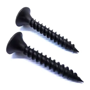 Bugel Kop Zwart Fosfaat 25Mm Bulk Pak Gipsplaat Schroef Voor Commerciële Bouw - Product Image 1