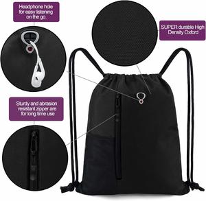 <b>Drawstring</b> <b>Backpack</b> Sports Gym Bag Storage Bags for Gym Traveling - Product Image 2