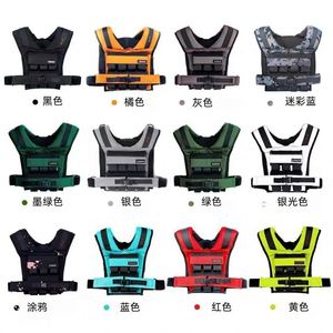 Gilet lesté multifonctionnel pour sports de plein air, course à pied et fitness, réglable, pour entraînement de force, sac résistant à l'usure - Product Image 5