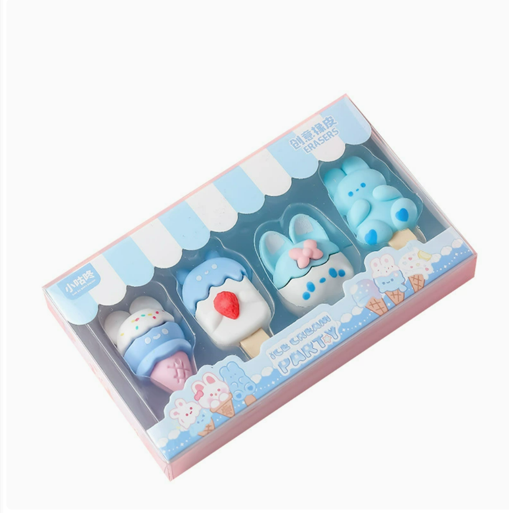 Lapin à dessert-bleu