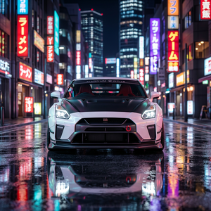 Ailerons avant en fibre de carbone style VER pour Nissan GT-R R35 2017-2019 - Product Image 4