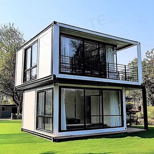 Hiện đại 20ft/40ft xách tay vật liệu chống cháy có thể tháo rời container nhà với cuộn lên cửa cho sân sau cabin & nơi trú ẩn khẩn cấp - Product Image 5