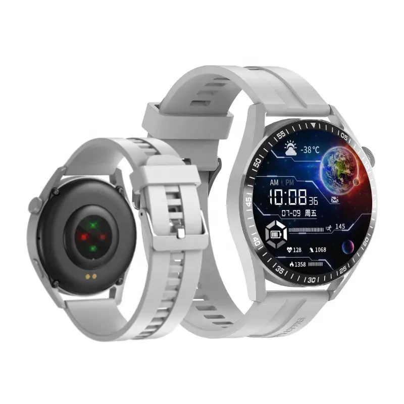 Jam tangan cerdas olahraga tahan air, jam tangan pintar olahraga panggilan BT untuk Android IOS