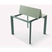 Table à manger de style moderne de luxe avec base en métal noir pour la maison ou l'appartement Fabriquée à Foshan