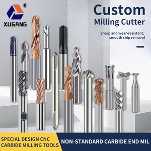 قطع تفريز مخصص تصميم خاص مطحنة نهاية كربيد غير قياسية مصنوعة خصيصًا قاطع تفريز جانبي معقد - Product Image 3