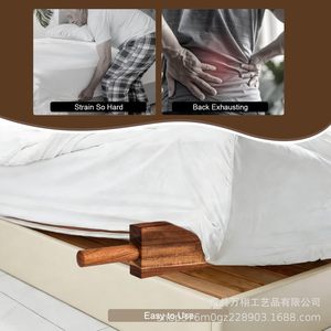 ชุดเครื่องมือปรับระดับแผ่นรองที่นอนไม้ 2 ชิ้น แบบพกพา ใช้ในบ้าน - Product Image 2