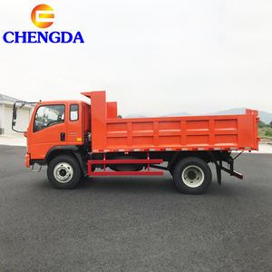 Camion à benne basculante léger chinois de haute qualité <span class=keywords><strong>Sinotruk</strong></span> 4x2 6 roues 8 tonnes Mini camion à benne basculante - Product Image 4