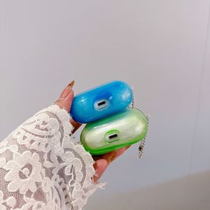 Vente chaude blanc lumineux coulant sable paillettes étui pour écouteurs pour Airpods 4 TPU Anti perte housse de protection pour écouteurs pour <span class=keywords><strong>Airpods3</strong></span> - Product Image 5