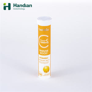 Comprimés effervescents de vitamines et suppléments 1000mg saveur Orange 10mg comprimés effervescents de Zinc boisson énergétique oem - Product Image 2