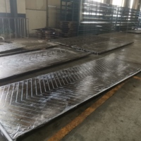 Bande transporteuse en caoutchouc antistatique résistante à l'huile à motif chevron en chevrons EP150/2 pour les applications minières et du charbon
