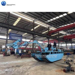 Machine professionnelle amphibie de <span class=keywords><strong>coupe</strong></span> de l'herbe pour rivières, lacs et zones humides - Product Image 3