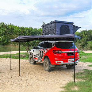 270 °   Tente de camping pour l'extérieur, tente de camping imperméable, tente latérale de voiture pliable, accessoires 4x4 - Product Image 3