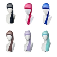 Fujia – Nouveaux bonnets en nylon respirant et durable à logo personnalisé, fins et élastiques, pour perruques longues et dreadlocks, pour femmes, adaptés aux perruques en dentelle