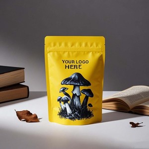 Custom Logo Printed Zip Lock 3-Side Seal Stand-Up Pouch Plastic Underwear Packaging <strong>Bag</strong> for Food and Pet Use - Product Image 5